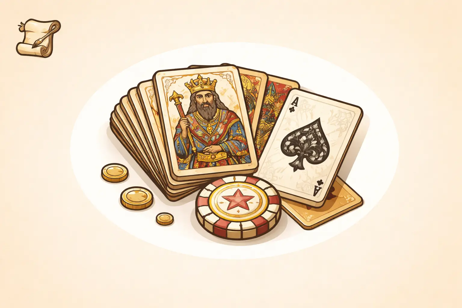 Les racines du poker