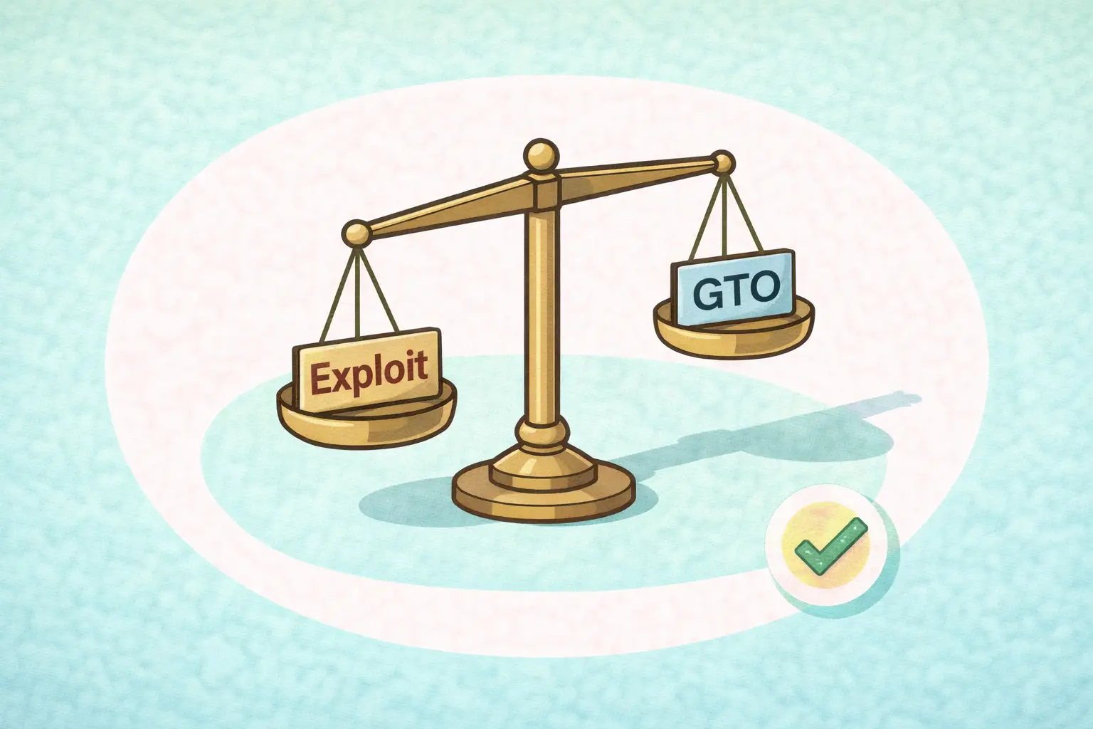 Exploit vs équilibre