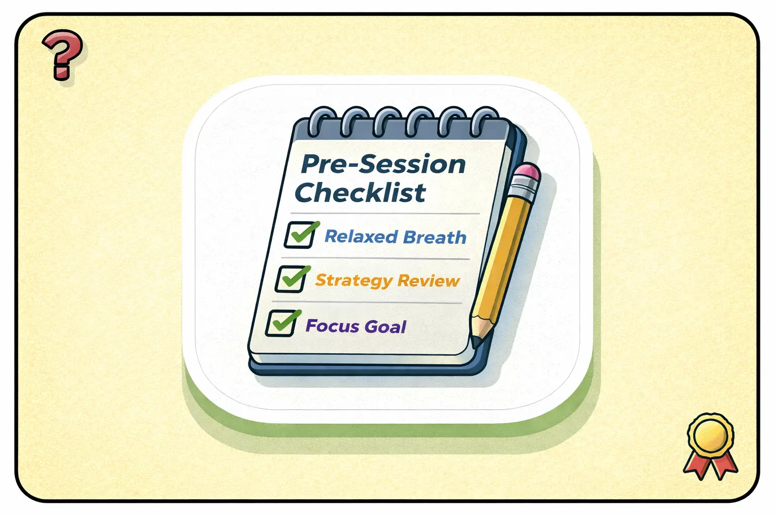 Construire une routine pré-session