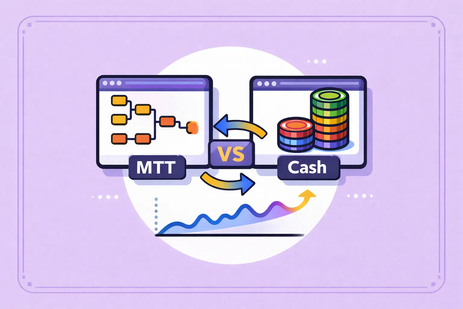 Statistiques en MTT vs cash-game