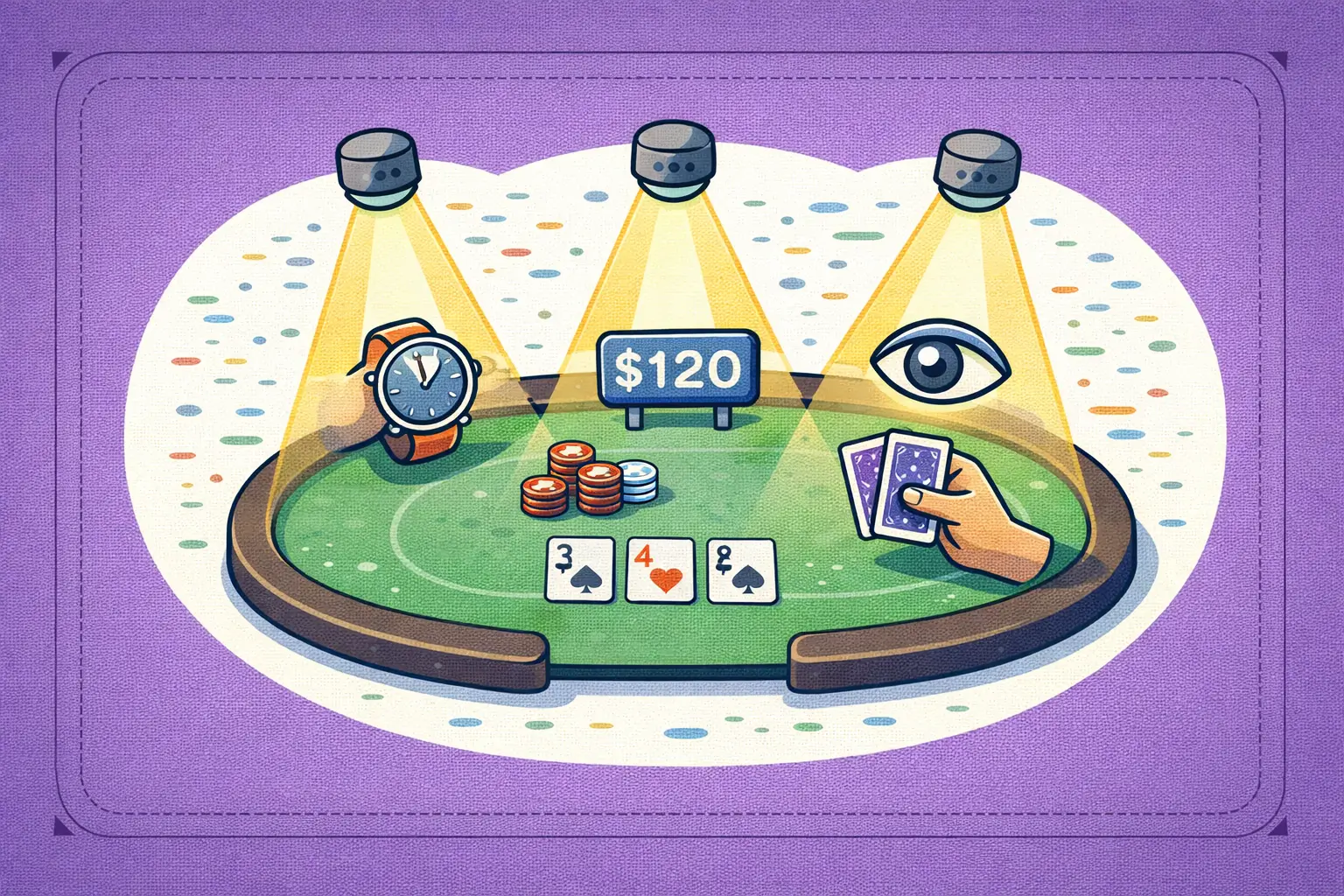 Live poker & absence de stats