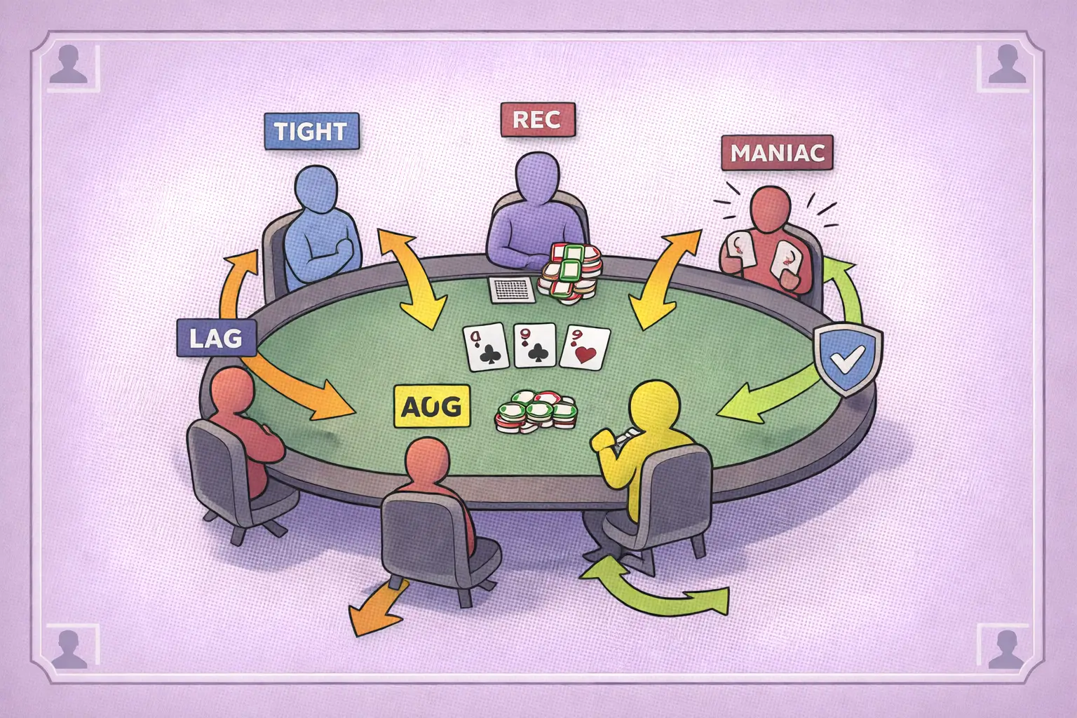 Multi-profils à table